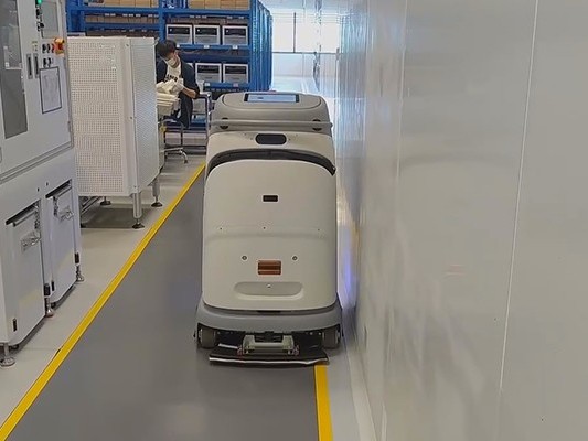 坦力無人洗地機(jī)器人，讓機(jī)加工車間清潔 “嗨” 起來